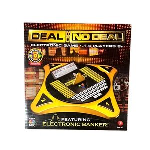 Deal or No Deal Electronic Game Toy NBC Tabletop 1-4 Players 2006 NEW